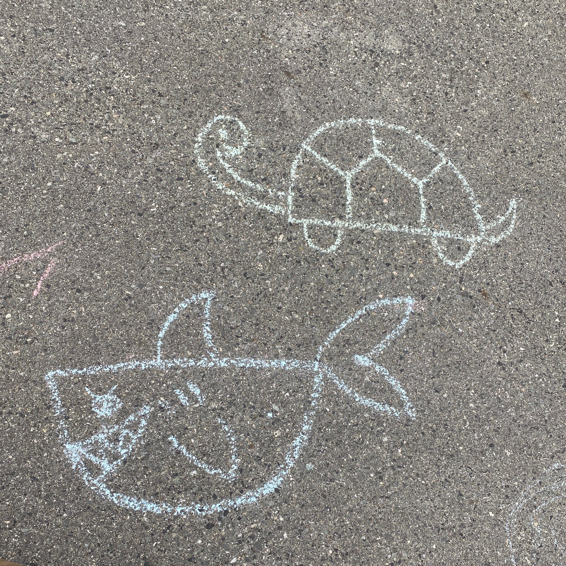 Children's Sidewalk Art